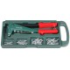 Заклепочник Kraftool expert 31173-H6 для алюминиевых и стальных заклепок, 2,4-3,2-4-4,8мм, в боксе